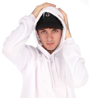Foto 4 | Foto 4 | Sudadera Stretch con Capucha Chili Beans Hoodie Basico Blanco para Hombre