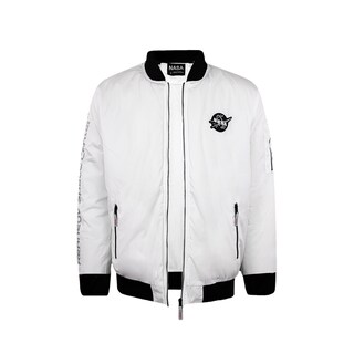 Foto 3 | Foto 3 | Chamarra NASA Blanca para Caballero