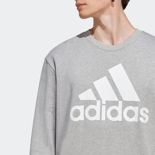 Foto 6 | Foto 6 | Sudadera Adidas Essentials Logo Grande Gris para Hombre