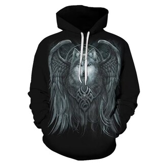 Foto 1 | Foto 1 | Venta Internacional-Sudadera Wangting Negra para Hombre