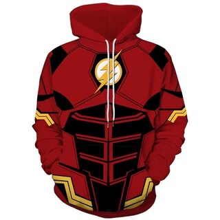 Foto 1 | Foto 1 | Venta Internacional-Sudadera NicoNico The Flash con Capucha para Hombre
