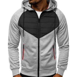 Foto 1 | Foto 1 | Sudadera para Hombre Shendy Vendy con Capucha Gris Jaspeado