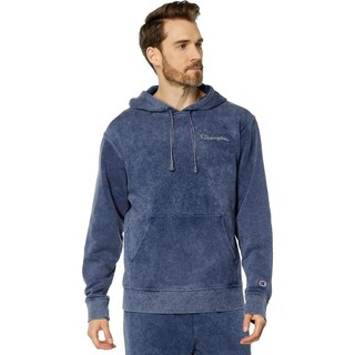 Foto 1 | Foto 1 | Sudadera Champion Acid Wash Para Hombre. S79035-5865ya-a76o Azul Marino