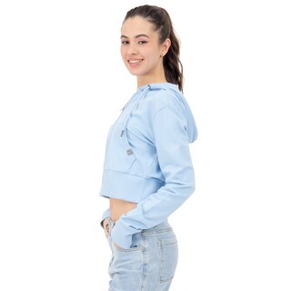 Foto 2 | Foto 2 | Sudadera Para Mujer Quarry Corta Con Capucha Y Cierre