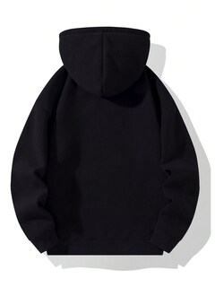 Foto 2 | Foto 2 | Sudadera Con Capucha Verdusa Para Hombre Con Cierre En Cuarto, Color Negro, Talla S - Venta Internacional.