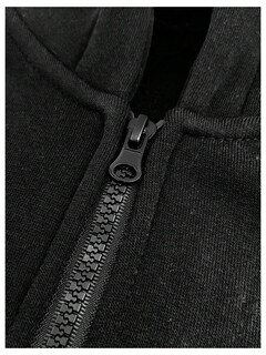 Foto 3 | Foto 3 | Sudadera Con Capucha Verdusa Para Hombre Con Cierre En Cuarto, Color Negro, Talla S - Venta Internacional.