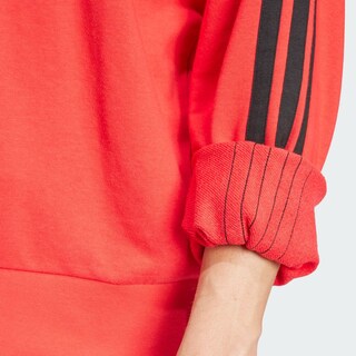 Foto 6 | Foto 6 | Sudadera Essentials 3 Franjas Felpa Francesa Adidas Rojo Hombre