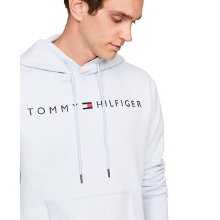 Foto 2 | Foto 2 | Sudadera Con Capucha Tommy Hilfiger Logo Para Hombre - Breezy Blue - Venta Internacional.