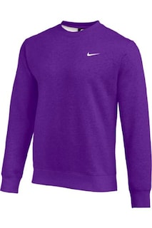 Foto 1 | Foto 1 | Sudadera Nike Club Crew Morada - Venta Internacional