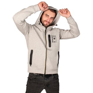 Foto 1 | Foto 1 | Sudadera Greenlander Con Capucha Cierre Completo Y Bolsillos Con Cremallera Casual Para Hombre