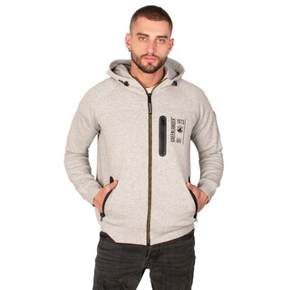 Foto 3 | Foto 3 | Sudadera Greenlander Con Capucha Cierre Completo Y Bolsillos Con Cremallera Casual Para Hombre