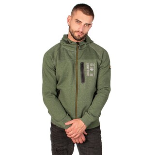 Foto 6 | Foto 6 | Sudadera Greenlander Con Capucha Cierre Completo Y Bolsillos Con Cremallera Casual Para Hombre