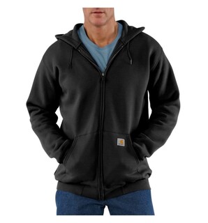 Foto 1 | Foto 1 | Sudadera Carhartt Para Hombre, Holgada, De Peso Medio, Con Cierre Completo, Negra - Venta Internacional.