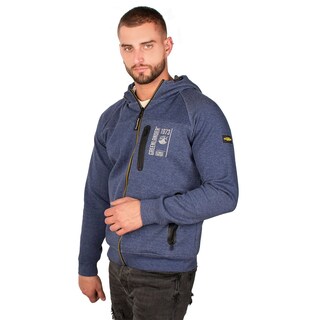 Foto 1 | Foto 1 | Sudadera Greenlander Con Capucha Cierre Completo Y Bolsillos Con Cremallera Casual Para Hombre