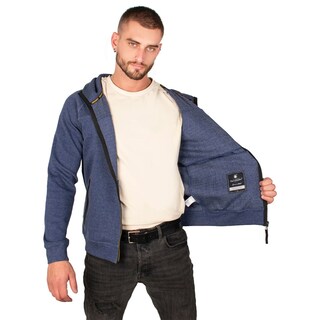 Foto 2 | Foto 2 | Sudadera Greenlander Con Capucha Cierre Completo Y Bolsillos Con Cremallera Casual Para Hombre