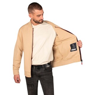 Foto 2 | Foto 2 | Chamarra Greenlander Casual Con Cierre Estilo Deportivo Con Detalles Rojos Para Hombre