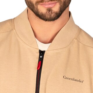 Foto 3 | Foto 3 | Chamarra Greenlander Casual Con Cierre Estilo Deportivo Con Detalles Rojos Para Hombre