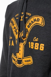 Foto 5 | Foto 5 | Hoodie Yellowstone Ride The Brand Gris Oxford
