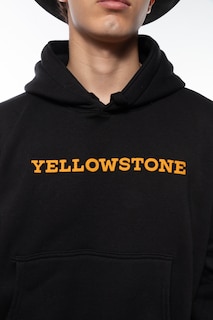 Foto 8 | Foto 8 | Hoodie Yellowstone Yellowstone Negro