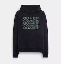 Sudadera Coach Con Capucha Hoodie Cm828 Logo - Original