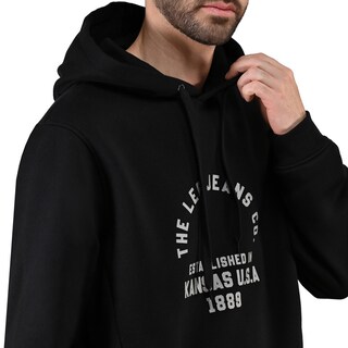 Foto 4 | Foto 4 | Sudadera Hoodie Lee En Color Negro Para Hombre.