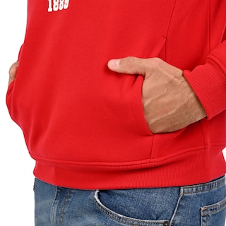 Foto 5 | Foto 5 | Hoodie Con Gorro Marca Lee Para Hombre En Color Rojo.