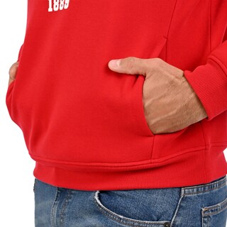 Foto 5 | Foto 5 | Hoodie Con Gorro Marca Lee Para Hombre En Color Rojo.