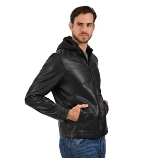 Foto 3 | Foto 3 | Chamarra Negra Para Hombre Marca Lee Con Gorro Desmontable