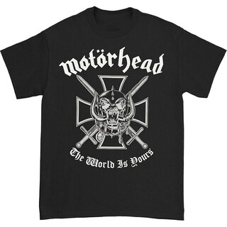 Foto 1 | Foto 1 | Camiseta Rockinstone Motorhead Iron Cross (estampado Trasero) - Venta Internacional.