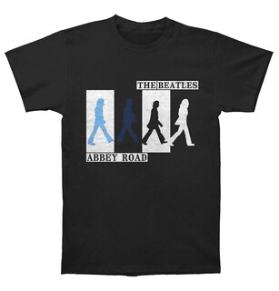 Foto 1 | Foto 1 | Camiseta Rockinstone The Beatles Abbey Road Colours Crossing - Venta Internacional.