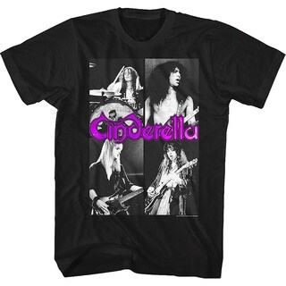 Foto 1 | Foto 1 | Camiseta Rockinstone Band Members Cinderella 100% Algodón - Venta Internacional.