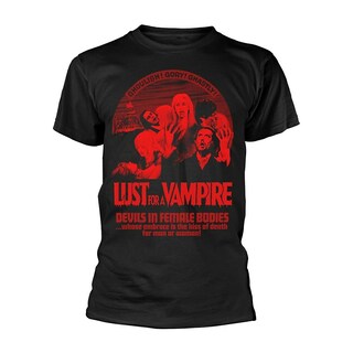 Foto 1 | Foto 1 | Camiseta Rockinstone Plan 9 Movies Lust For A Vampire Red - Venta Internacional.