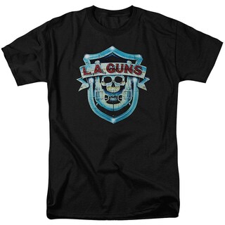 Foto 1 | Foto 1 | Camiseta La Guns Shield Para Adulto Rockinstone 100% Algodón - Venta Internacional.