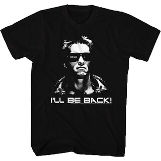 Foto 1 | Foto 1 | Camiseta Rockinstone I'll Be Back Terminator 100% Algodón - Venta Internacional.