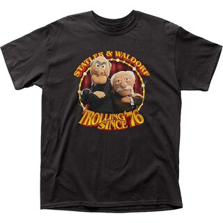Foto 1 | Foto 1 | Camiseta Rockinstone Statler Y Waldorf Muppets 100% Algodón - Venta Internacional.