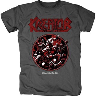 Foto 1 | Foto 1 | Camiseta Rockinstone Kreator Pleasure To Kill Circle - Venta Internacional.