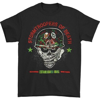 Foto 1 | Foto 1 | Camiseta Rockinstone S.o.d. Stormtroopers Of Death Helmet Heat - Venta Internacional.