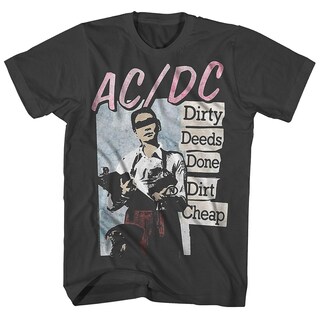 Foto 1 | Foto 1 | Camiseta Ac/dc Dirty Deeds Done Dirt Cheap Album Art Para Hombre - Venta Internacional.