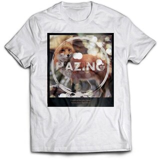 Foto 1 | Foto 1 | Camiseta Rockinstone Hazing Fox 100% Algodón Preencogido - Venta Internacional.