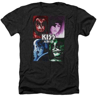 Foto 1 | Foto 1 | Camiseta Rockinstone Kiss Alive Ii Funda 100% Algodón - Venta Internacional.