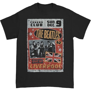 Foto 1 | Foto 1 | Camiseta Rockinstone Beatles Live In Liverpool 100% Algodón - Venta Internacional.