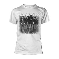 Camiseta Faded Con El Primer Álbum De Rockinstone Ramones 180 G/m² - Venta Internacional.