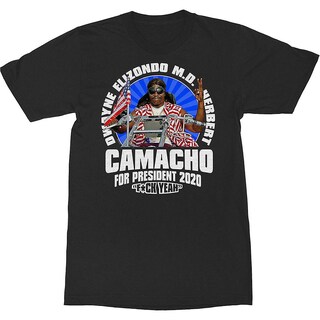 Foto 1 | Foto 1 | Camiseta Rockinstone Camacho Idiocracy 180 G/m² 100% Algodón - Venta Internacional.