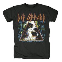 Camiseta Rockinstone Def Leppard Hysteria 100% Algodón - Venta Internacional.