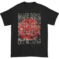 Camiseta Rockinstone David Bowie Live In Japan Para Hombre - Venta Internacional.