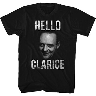 Foto 1 | Foto 1 | Camiseta Rockinstone El Silencio De Los Corderos Hello Clarice - Venta Internacional.