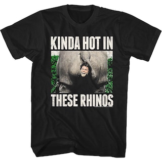 Foto 1 | Foto 1 | Camiseta Rockinstone Kinda Hot In These Rhinos Ace Ventura - Venta Internacional.