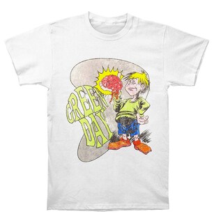 Foto 1 | Foto 1 | Camiseta Green Day Brain Boy Rockinstone 100% Algodón - Venta Internacional.