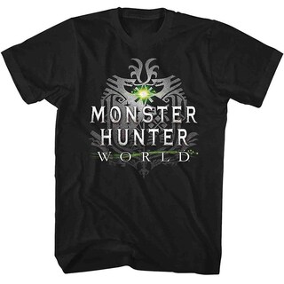 Foto 1 | Foto 1 | Camiseta Rockinstone Monster Hunter Mhw Logo Para Hombre - Venta Internacional.