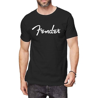 Foto 1 | Foto 1 | Camiseta Fender Classic Logo Rockinstone 100% Algodón - Venta Internacional.